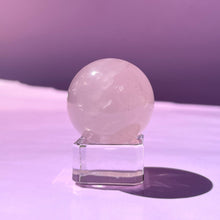 Load image into Gallery viewer, ROSE QUARTZ SPHERE (6) The Crystal Avenues 
