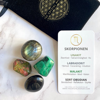 SCORPIO - CRYSTAL SET Crystal set The Crystal Avenues 