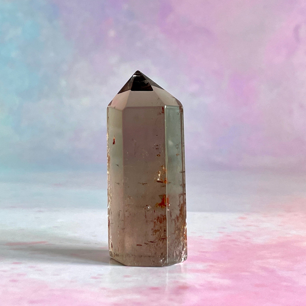 SMOKEY QUARTZ TOWER - EXTRA QUALITY (3) The Crystal Avenues 