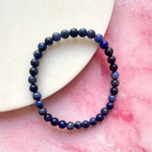Load image into Gallery viewer, SODALITE BRACELET (LARGE) Bracelet The Crystal Avenues 
