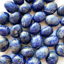 Load image into Gallery viewer, SODALITE TUMBLE STONE tumble stone The Crystal Avenues 
