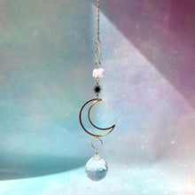 Load image into Gallery viewer, SUNCATHER - CRESCENT MOON + AMETHYST The Crystal Avenues 
