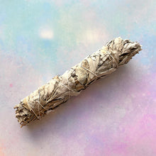 Load image into Gallery viewer, WHITE SAGE STICK - LARGE Smudge Stick The Crystal Avenues 
